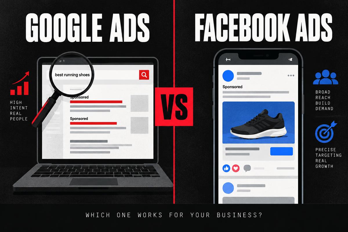 Google Ads vs. Facebook Ads for Small Business | Phoenix, Arizona