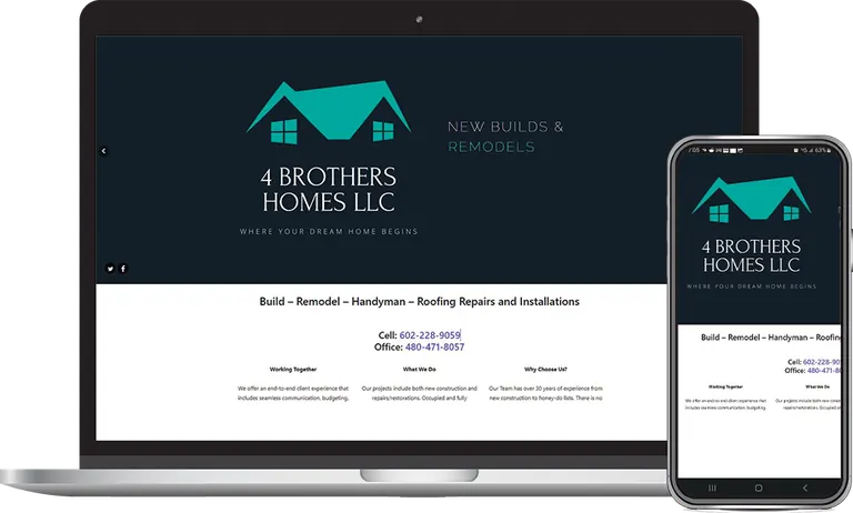 4 Brothers Homes, LLC, Phoenix, Arizona client of Phoenix AZ Ad Agency