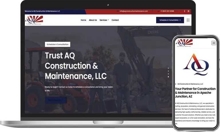 AQ Construction & Maintenance, Phoenix, Arizona client of Phoenix AZ Ad Agency