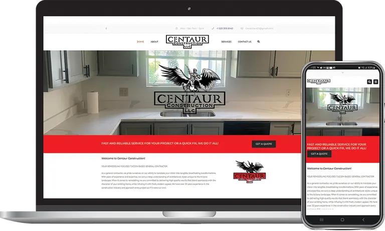 Centaur Construction, LLC, Phoenix, Arizona client of Phoenix AZ Ad Agency