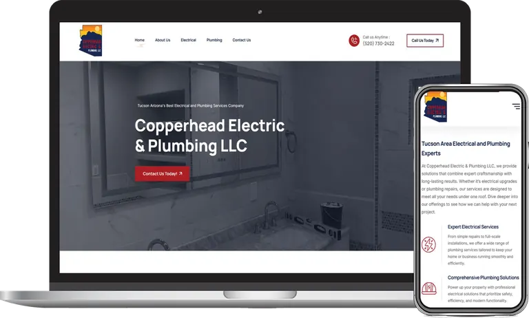 Copperhead Electric & Plumbing, Phoenix, Arizona client of Phoenix AZ Ad Agency
