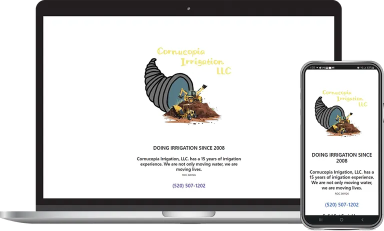 Cornucopia Irrigation, LLC, Phoenix, Arizona client of Phoenix AZ Ad Agency