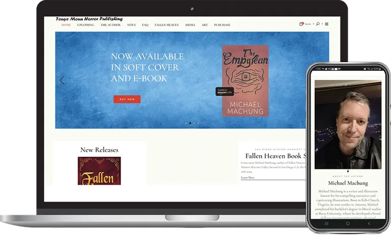 Dark Horror Books, Phoenix, Arizona client of Phoenix AZ Ad Agency
