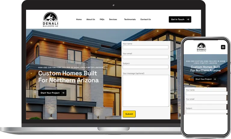 Denali Builders AZ, Phoenix, Arizona client of Phoenix AZ Ad Agency