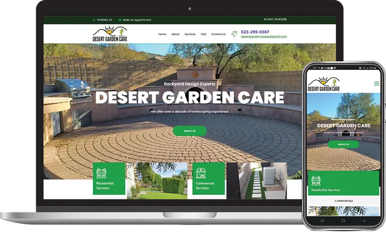 Desert Garden Care, Phoenix, Arizona client of Phoenix AZ Ad Agency