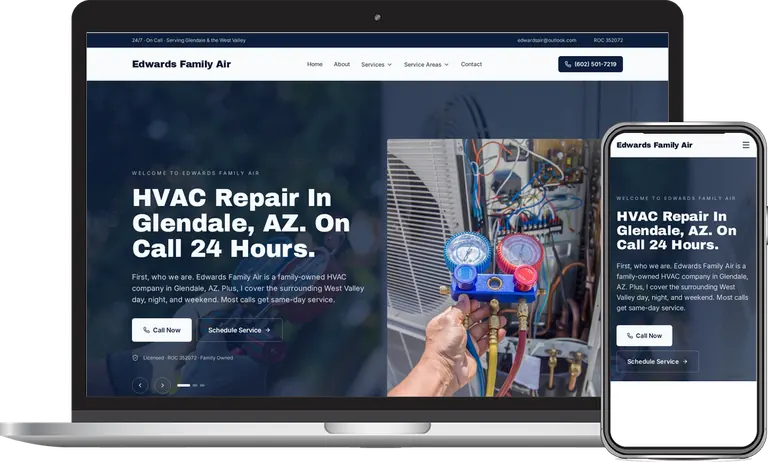 Edwards Family Air, Phoenix, Arizona client of Phoenix AZ Ad Agency