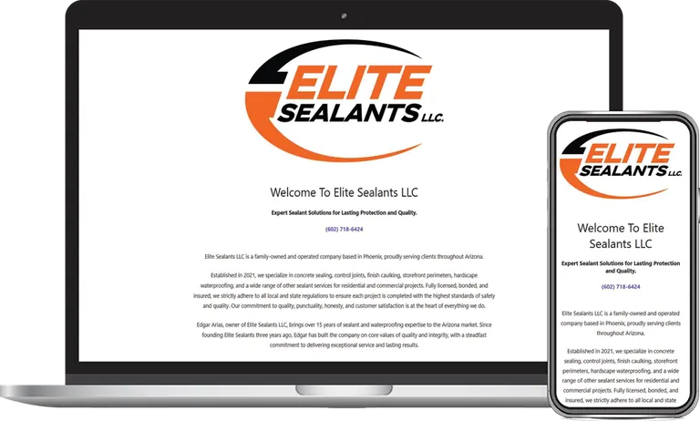 Elite Sealants, Phoenix, Arizona client of Phoenix AZ Ad Agency
