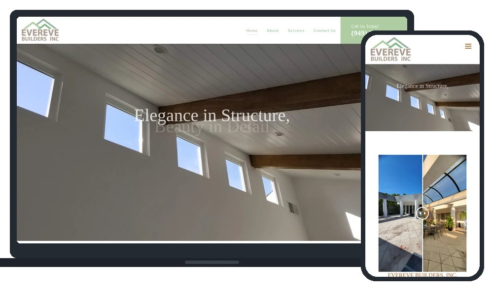 Evereve Builders, Inc (newest build), Phoenix, Arizona client of Phoenix AZ Ad Agency