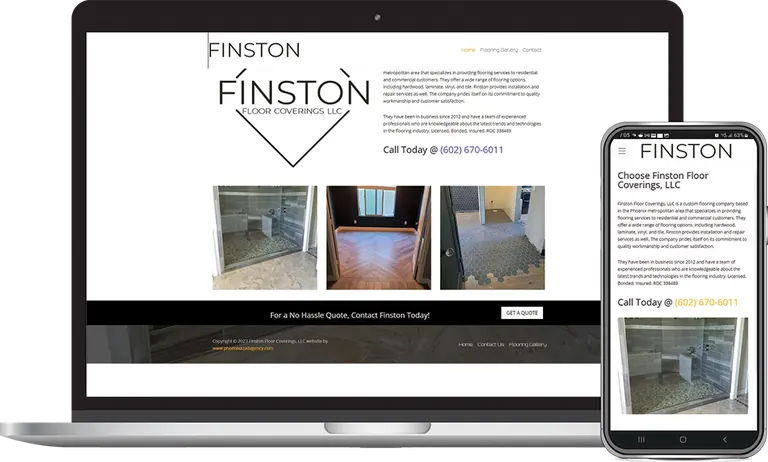 Finston Flooring Covering, Phoenix, Arizona client of Phoenix AZ Ad Agency
