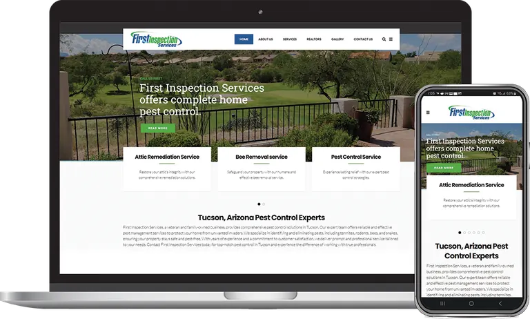 First Inspection Services, Phoenix, Arizona client of Phoenix AZ Ad Agency