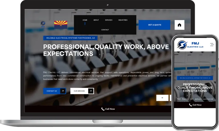 FMJ Electric AZ, Phoenix, Arizona client of Phoenix AZ Ad Agency