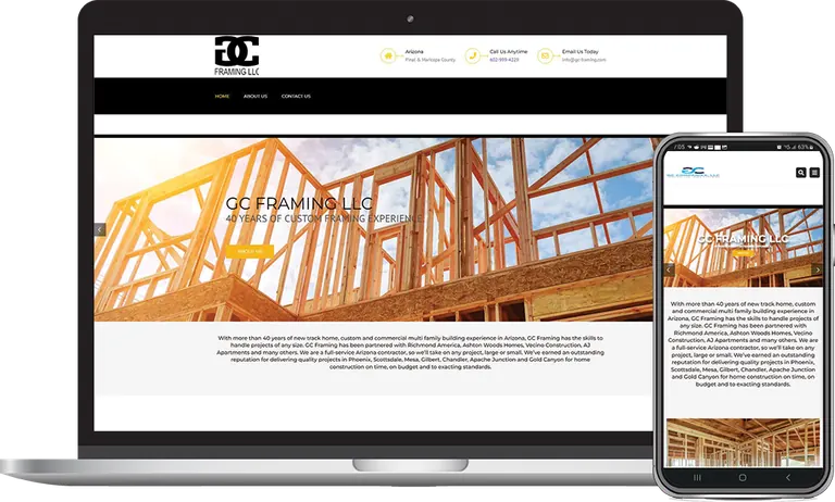 GC Framing, LLC, Phoenix, Arizona client of Phoenix AZ Ad Agency