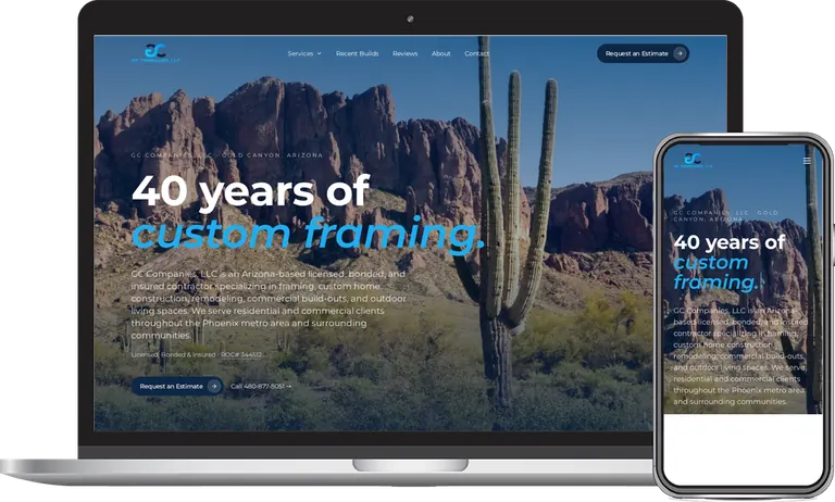 GC Framing (v2), Phoenix, Arizona client of Phoenix AZ Ad Agency
