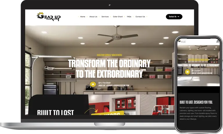 Gear Up Garage Systems, Phoenix, Arizona client of Phoenix AZ Ad Agency