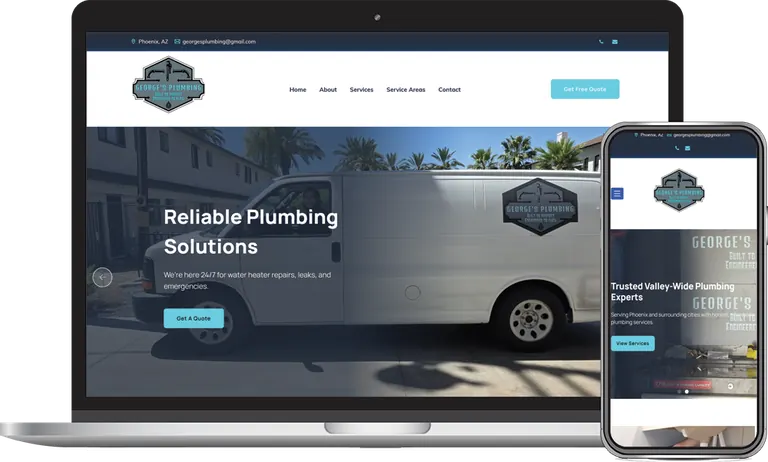 George's Plumbing, Phoenix, Arizona client of Phoenix AZ Ad Agency