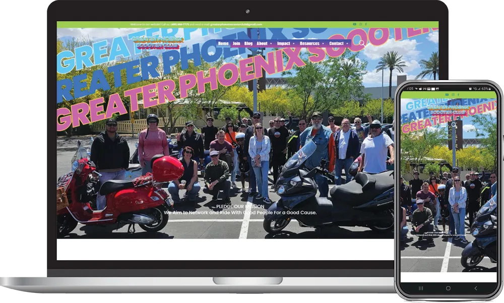 Greater Phoenix Scooter Club, Inc., Phoenix, Arizona client of Phoenix AZ Ad Agency