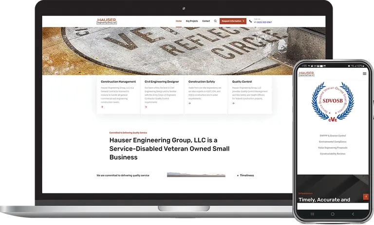Hauser Engineering, Phoenix, Arizona client of Phoenix AZ Ad Agency