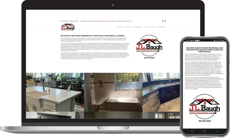 J.L. Baugh Home Improvement, LLC, Phoenix, Arizona client of Phoenix AZ Ad Agency
