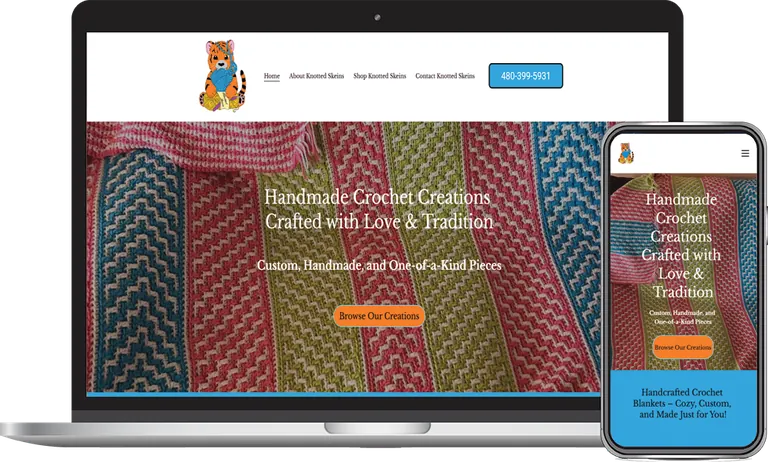 Knotted Skeins, Phoenix, Arizona client of Phoenix AZ Ad Agency