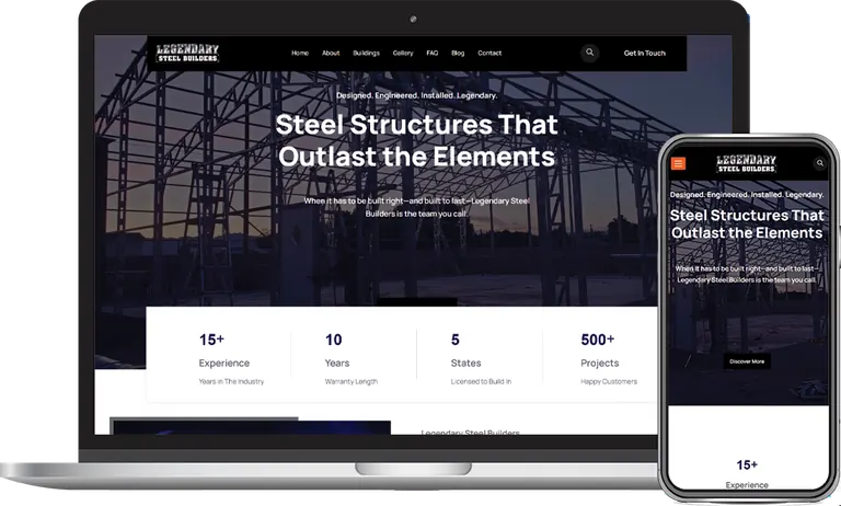 Legendary Steel Buildings, Phoenix, Arizona client of Phoenix AZ Ad Agency