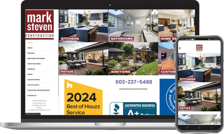 Mark Steven Construction, Phoenix, Arizona client of Phoenix AZ Ad Agency