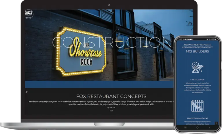 MCI Builders, Phoenix, Arizona client of Phoenix AZ Ad Agency