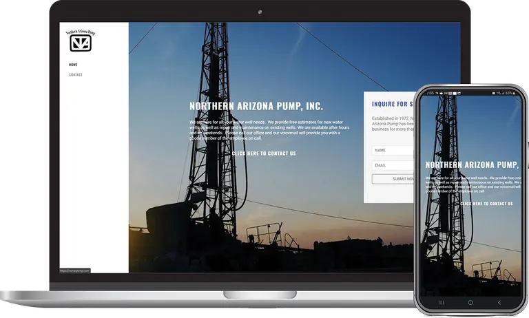 Northern Arizona Pump, Inc., Phoenix, Arizona client of Phoenix AZ Ad Agency