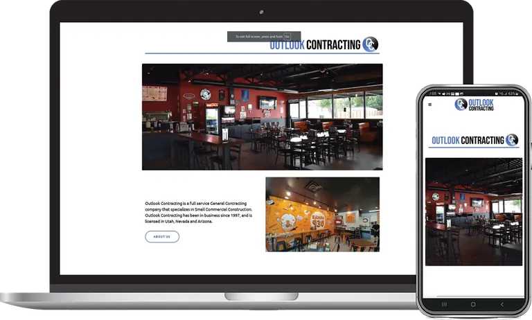 Outlook Contracting, Phoenix, Arizona client of Phoenix AZ Ad Agency