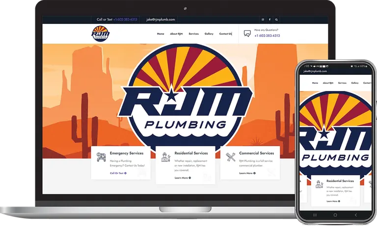 RJM Plumbing, Inc., Phoenix, Arizona client of Phoenix AZ Ad Agency