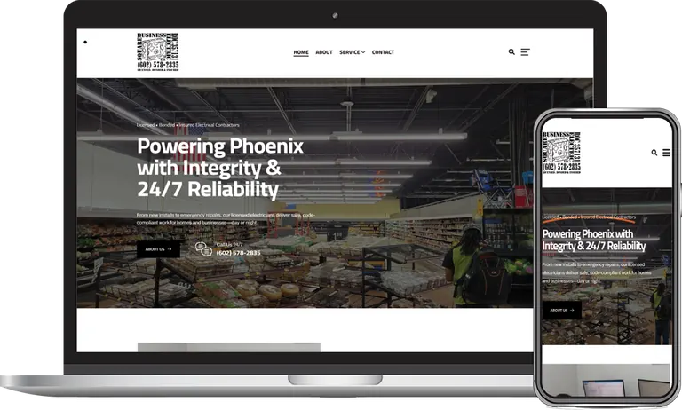 Square Business Electric, Phoenix, Arizona client of Phoenix AZ Ad Agency