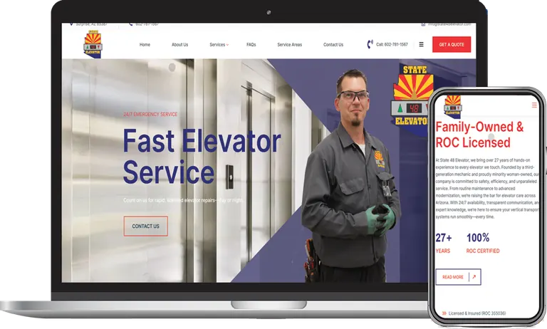 State 48 Elevator, Phoenix, Arizona client of Phoenix AZ Ad Agency
