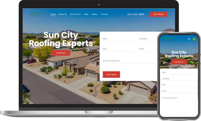 Sun City AZ Roofing (v2), Phoenix, Arizona client of Phoenix AZ Ad Agency
