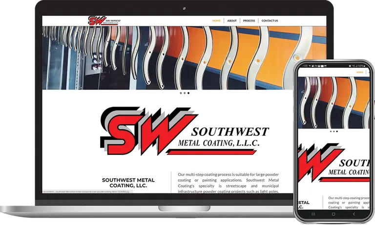 Southwest Metal Coating, Phoenix, Arizona client of Phoenix AZ Ad Agency
