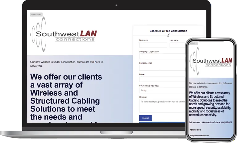 Southwest LAN Connections (v2), Phoenix, Arizona client of Phoenix AZ Ad Agency