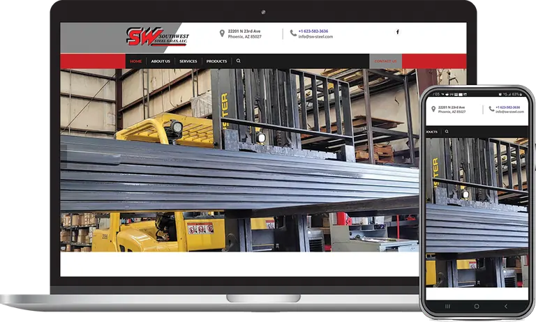 Southwest Steel, Phoenix, Arizona client of Phoenix AZ Ad Agency