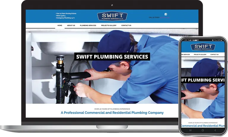 Swift Plumbing Services, Phoenix, Arizona client of Phoenix AZ Ad Agency