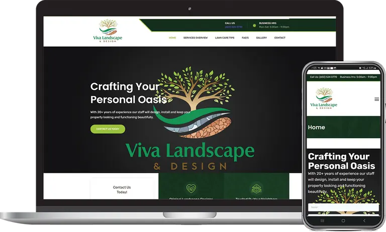 Viva Landscape & Design, Phoenix, Arizona client of Phoenix AZ Ad Agency