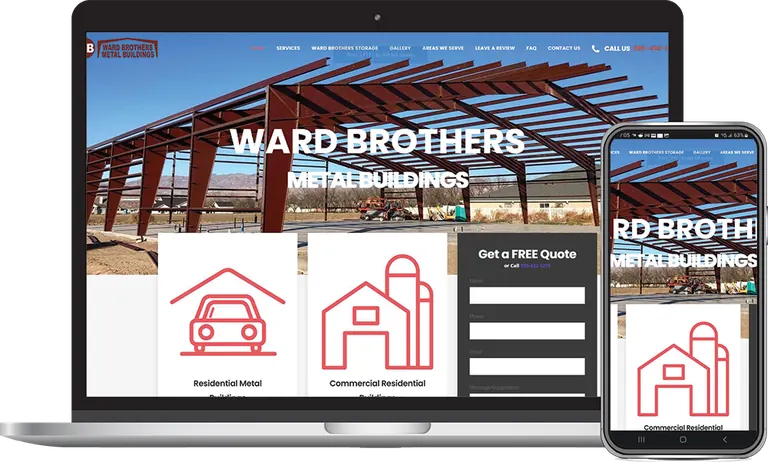 Ward Brothers Metal Buildings, Phoenix, Arizona client of Phoenix AZ Ad Agency