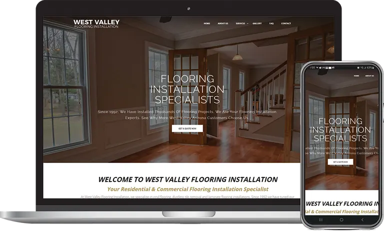 West Valley Flooring Installation, Phoenix, Arizona client of Phoenix AZ Ad Agency
