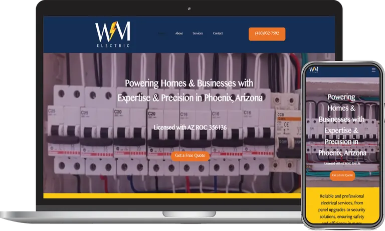 WM Electric, Phoenix, Arizona client of Phoenix AZ Ad Agency