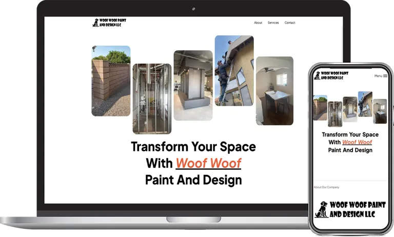 Woof Woof Design and Paint, Phoenix, Arizona client of Phoenix AZ Ad Agency