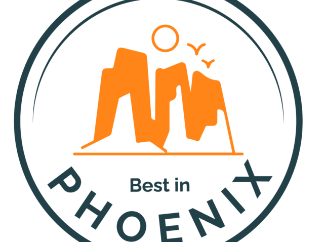 Phoenix - Colored best web designer in phoenix badge